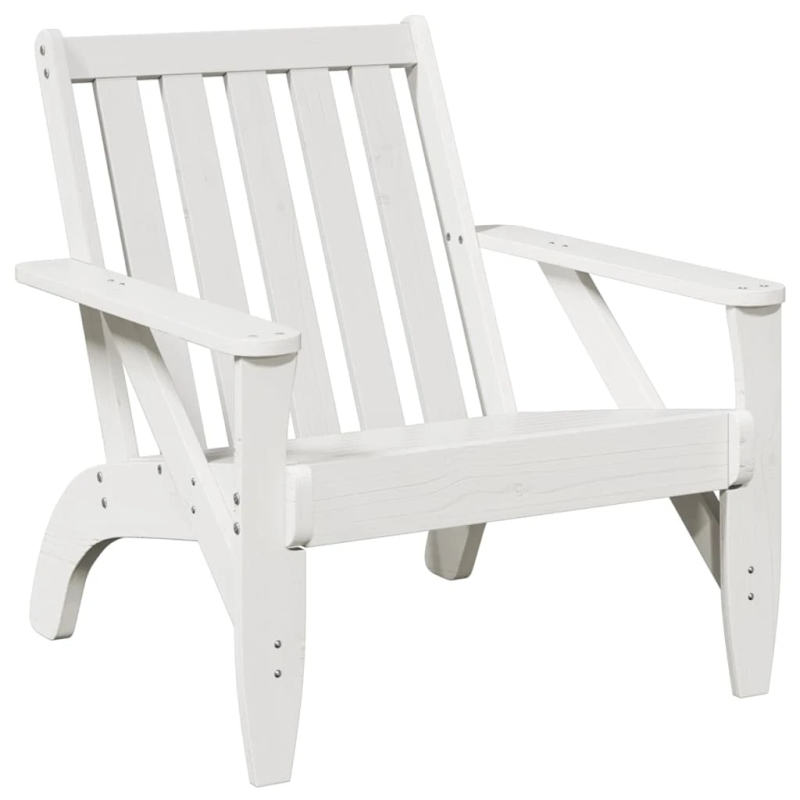 vidaXL dārza Adirondack stila krēsli, 2 gab., 75x77x77cm, priedes koks