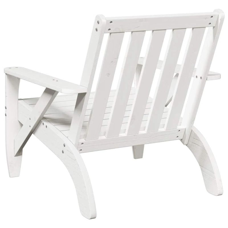 vidaXL dārza Adirondack stila krēsli, 2 gab., 75x77x77cm, priedes koks