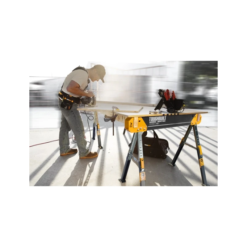 Toughbuilt 2x gab. komplekts Darba zāģstendi - Galdi būvlaukumiem - Āži - Steķi TB-SH60-2 1210001302020