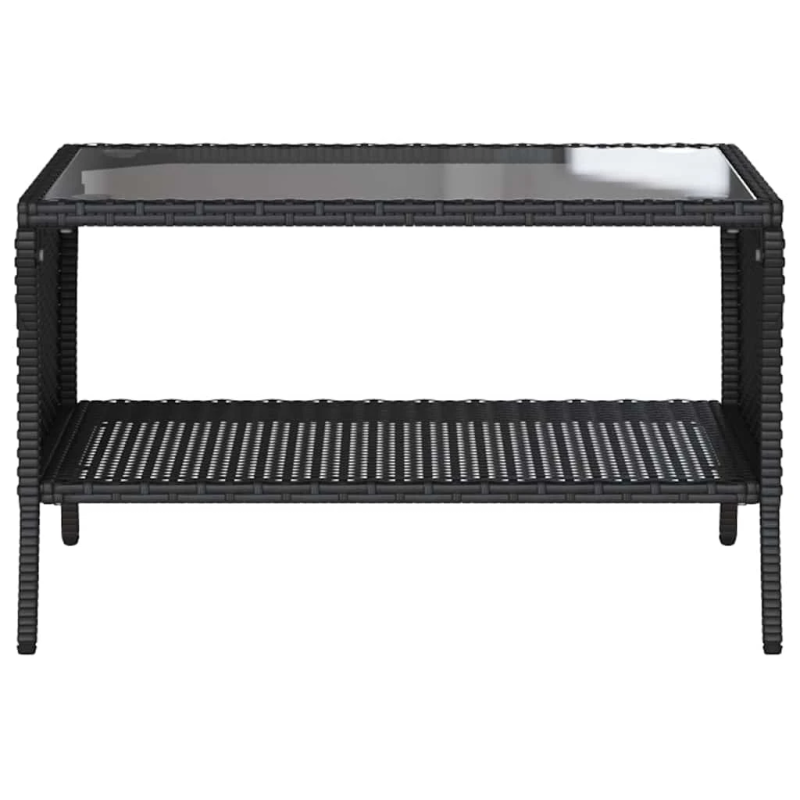 vidaXL Divvietīgs dārza dīvāns ar spilveniem un galdu