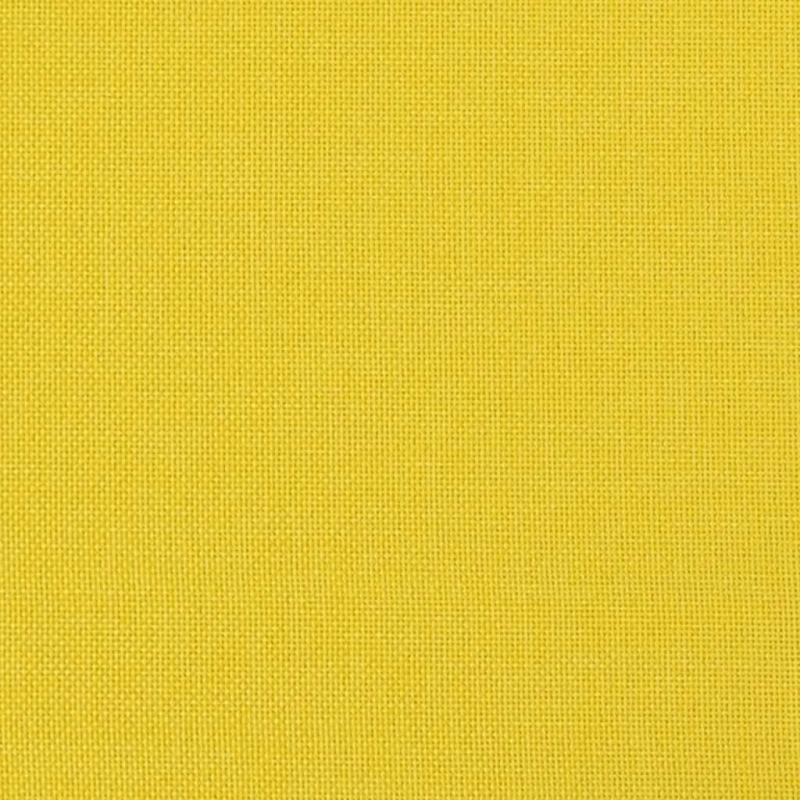 vidaXL modulārs dīvāns, kāju balsts, gaiši dzeltens, 100x100x48 cm