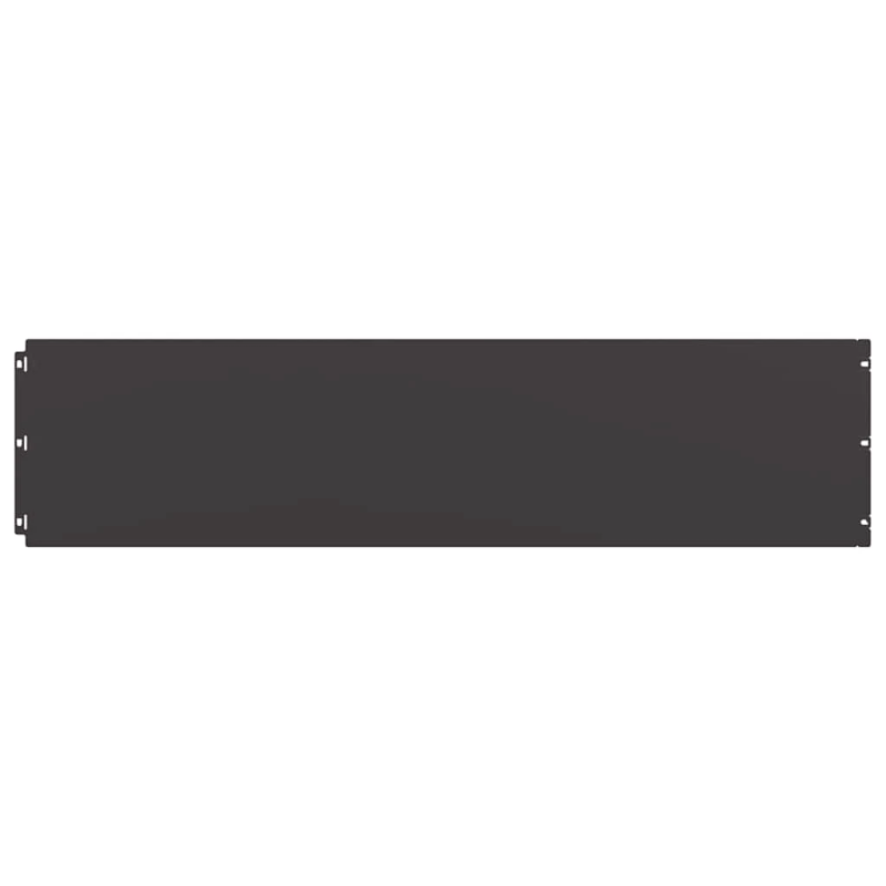 vidaXL Zālāju apmales 10 gab Melns 25x103 cm Auksti velmēts tērauds