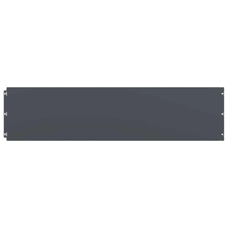 vidaXL Zālāju apmales 10 gab Antracīts 25x103cm Auksti velmēts tērauds