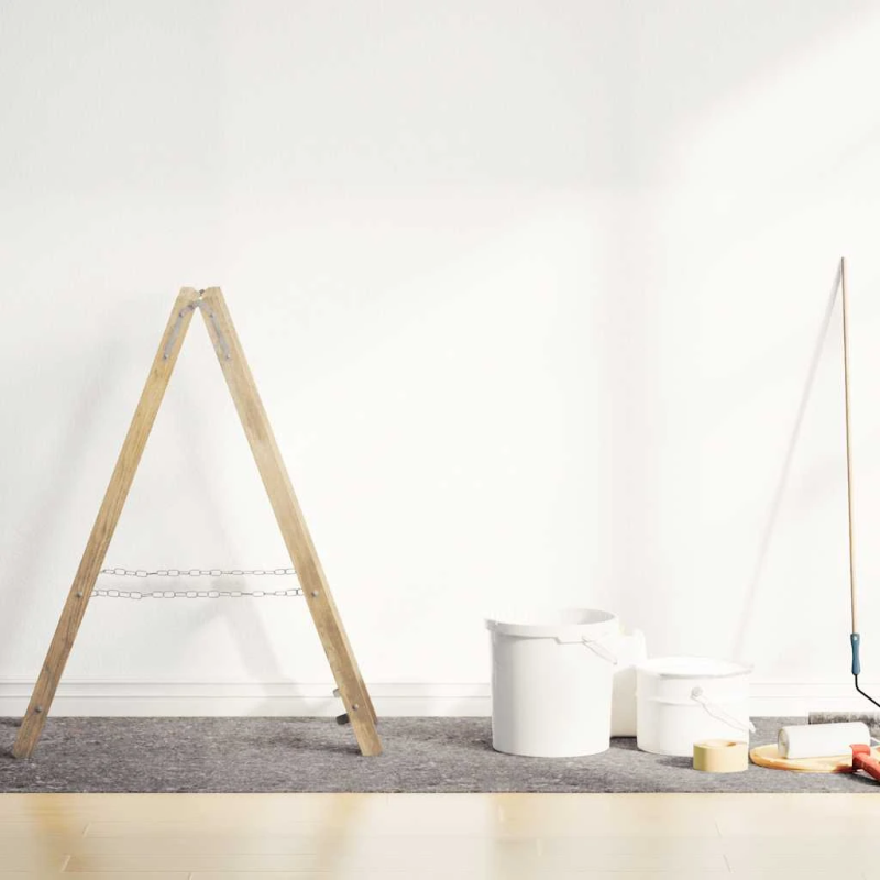 vidaXL Neslīdoši krāsotāju flīsi 2 gab 25 m 180 g-m² Pelēka