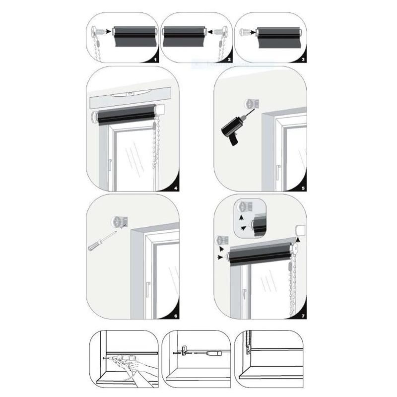 Ritinējama aizkari Madryt-K 867. 60x170 cm
