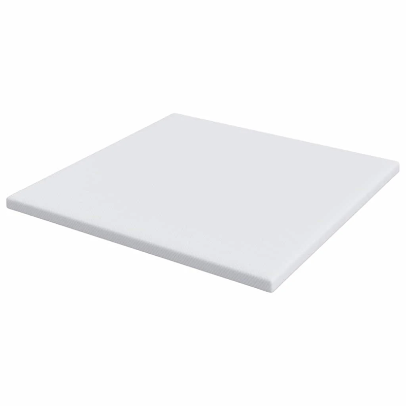 vidaXL Matracis Balts 200 x 200 cm Žakarda audums