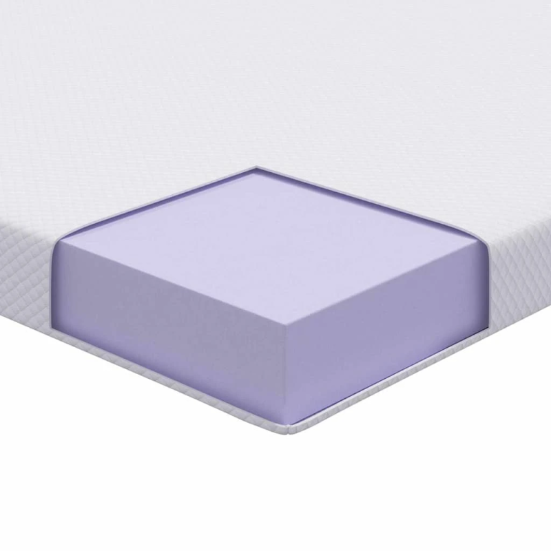 vidaXL Matracis Balts 90 x 190 cm Žakarda audums