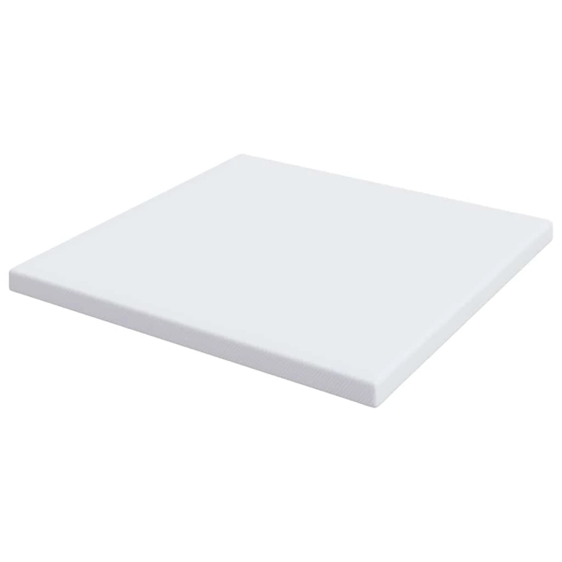 vidaXL Matracis Balts 200 x 200 cm Žakarda audums