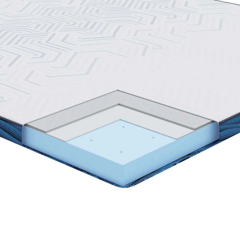 vidaXL Matracis Balts 80 x 200 cm Žakarda audums