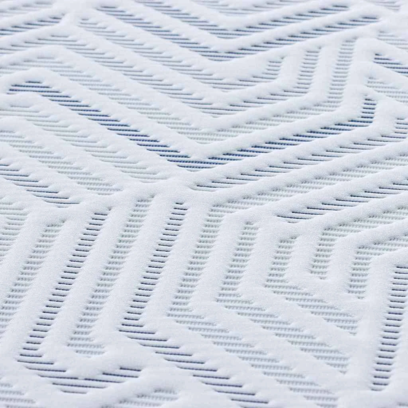 vidaXL Matracis Balts 140 x 200 cm Žakarda audums