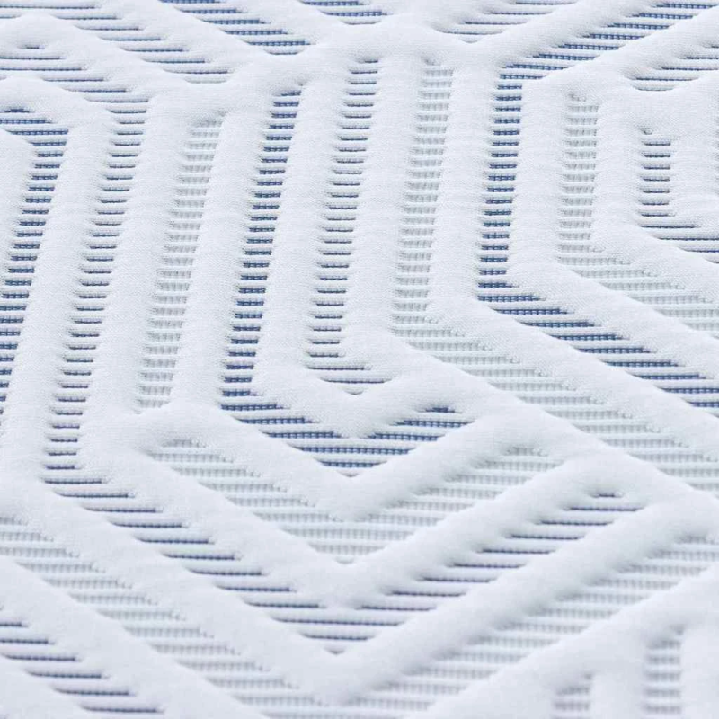 vidaXL Matracis Balts 140 x 200 cm Žakarda audums