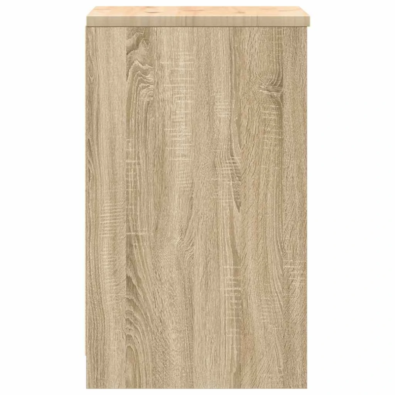 vidaXL Garāžas glabāšanas skapis, 40x51x85 cm priedes masīvkoks