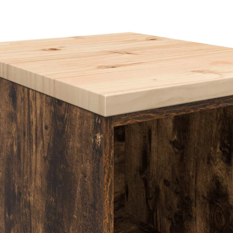 vidaXL Garāžas glabāšanas skapis, 40x51x85 cm priedes masīvkoks