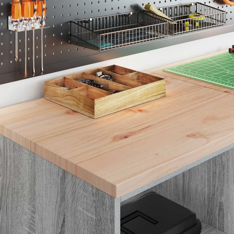 vidaXL Garāžas glabāšanas skapis, 60x51x85 cm priedes masīvkoks