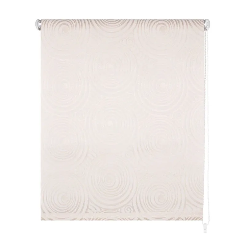 Rullo žalūzijas Domoletti Rings 2, gaiši brūna, 120 cm x 170 cm