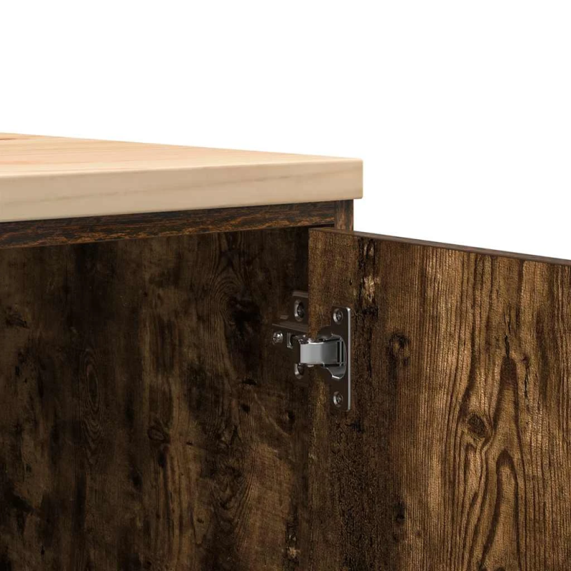 vidaXL Garāžas glabāšanas skapis, 60x51x85 cm priedes masīvkoks