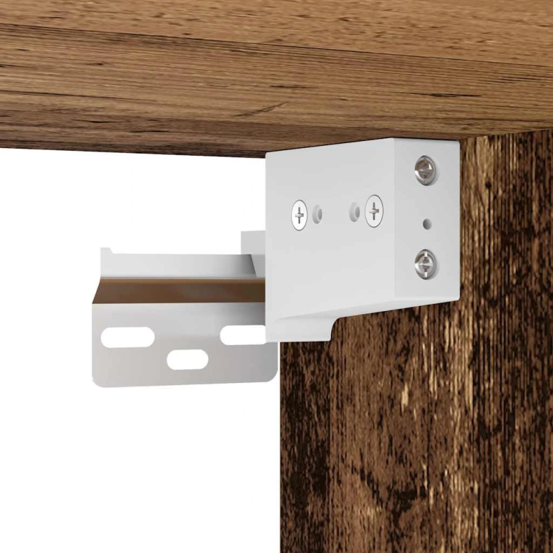 vidaXL garāžas sienas skapis Vecā koka inženierijas koksne