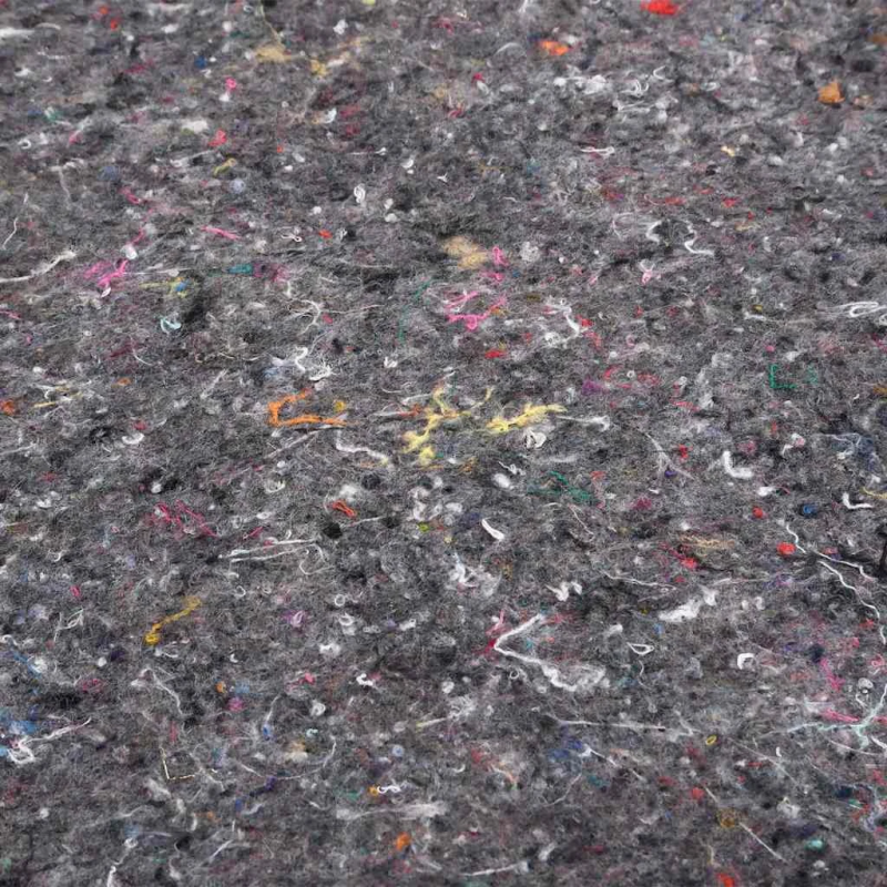 vidaXL krāsotājs flīss, 25 m, 280 g-m², neslīdošs, pelēks