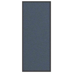 vidaXL durvju paklājs, zils, 60x150 cm