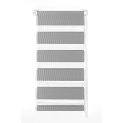 Rullo žalūzija D\\&N Rattan pelēka 1400 x 1700 mm