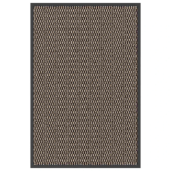 vidaXL durvju paklājs, brūns, 60x90 cm