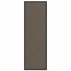 vidaXL durvju paklājs, brūns, 60x180 cm