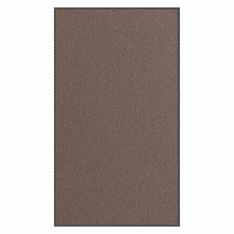 vidaXL durvju paklājs, brūns, 115x200 cm
