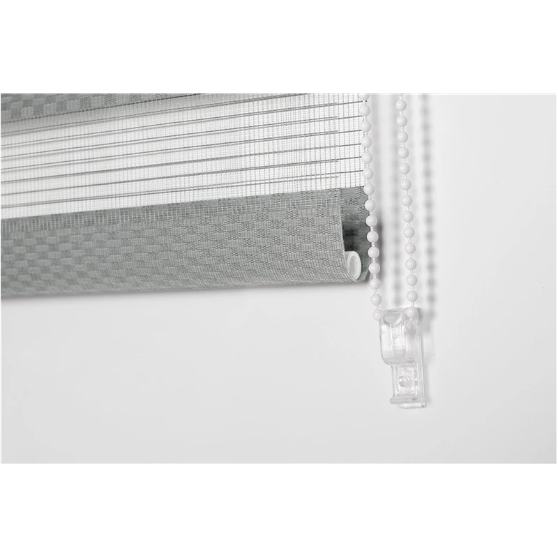 Ritinējama aizkari DOMOLETTI RATTAN D&N, 1500×2300 mm, pelēka