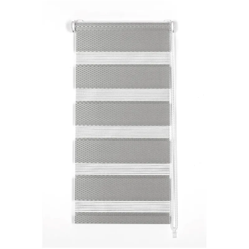 Rullo žalūzijas Domoletti Rattan D&N, pelēka krās., 160 cm x 230 cm