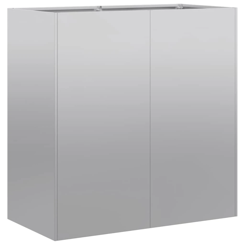 vidaXL puķu kaste, 80x40x80 cm, cinkots tērauds