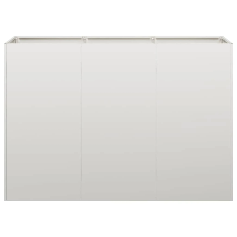 vidaXL puķu kaste, 120x40x80 cm, nerūsējošs tērauds