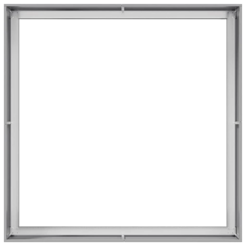 vidaXL puķu kaste, 100x100x40 cm, cinkots tērauds