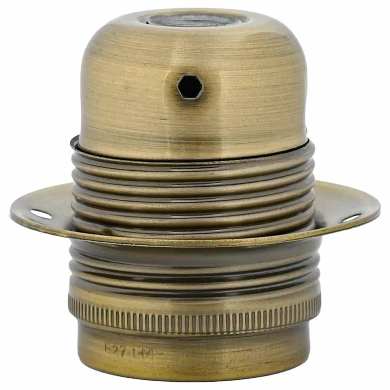 vidaXL Lampu turētāji 2 gab Bronze E27