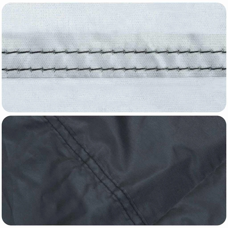 vidaXL Mēbeļu pārklājs Vienkrāsains Melna 135 x 135 x 90 cm audums