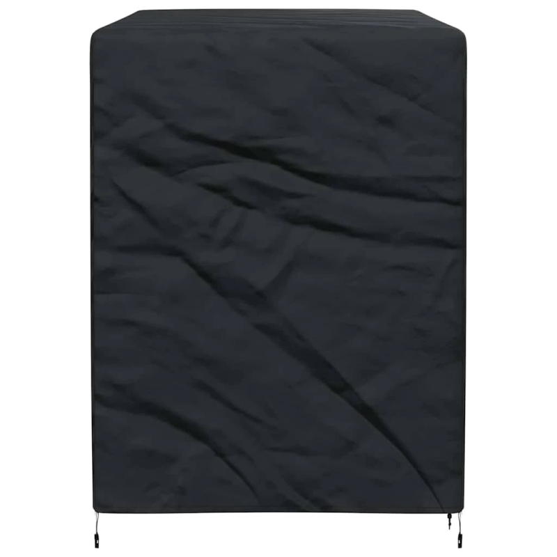 vidaXL Āra šūpoļu pārsegs Melna