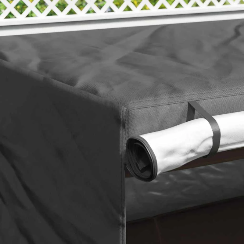 vidaXL Āra šūpoļu pārsegs 220 x 125 x 170 cm 600D Oksforda audums