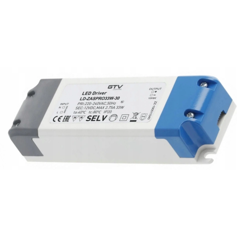 Barošanās bloks LED 33W IP20