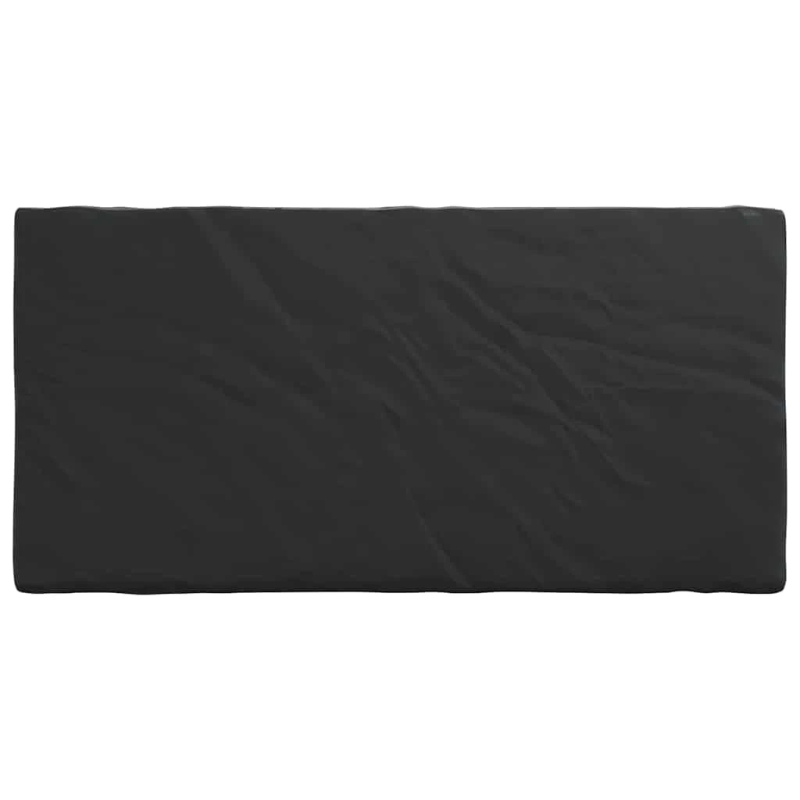 vidaXL Galda vāks Vienkrāsains Melna 102 x 202 x 15 cm audums