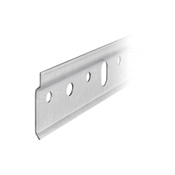 Montāžas sliede, L 2000 mm, biez.-1.20 mm, metāla