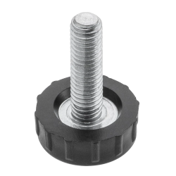 Augst.reg.skrūve M6 gumijota 4gb