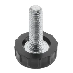 Augst.reg.skrūve M6 gumijota 4gb