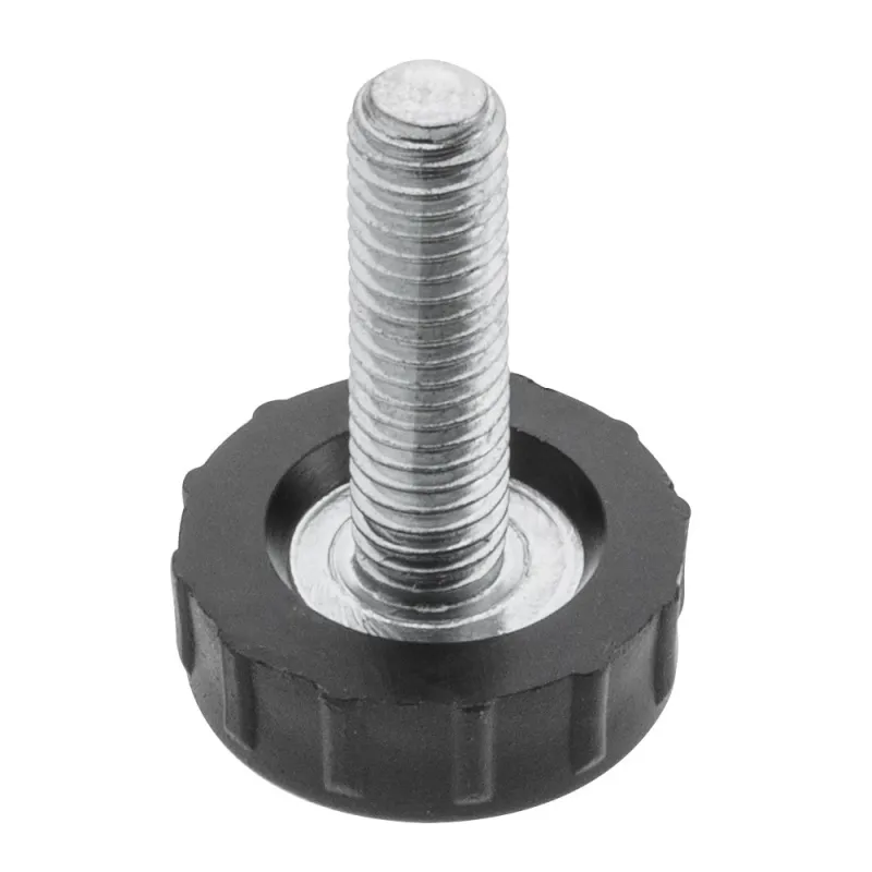 Augst.reg.skrūve M6 gumijota 4gb