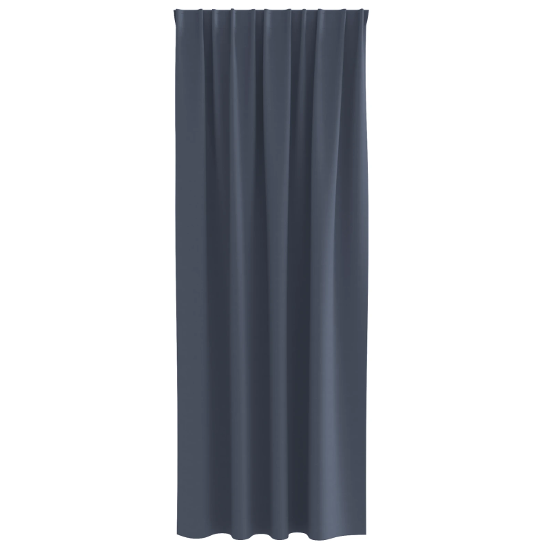 vidaXL Aizkari ar Gredzeniem, kas Aizliedz Gaismu 2 pcs Antracīts