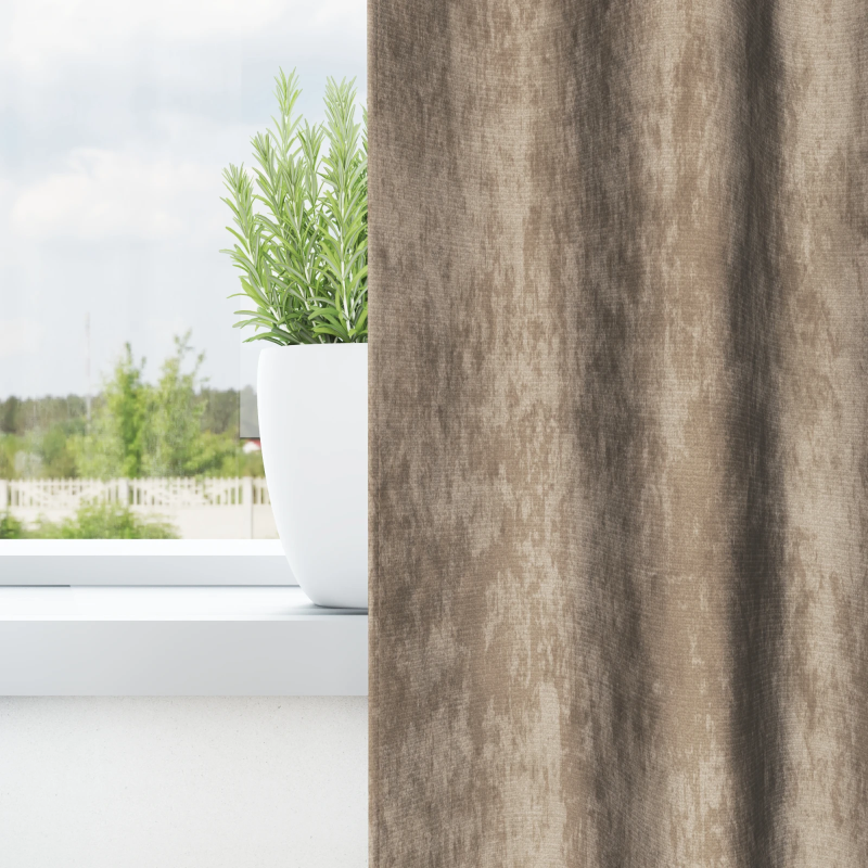 vidaXL Samta aizkari ar aizkariem 2 pcs šampanieša 260 x 140 cm Samts