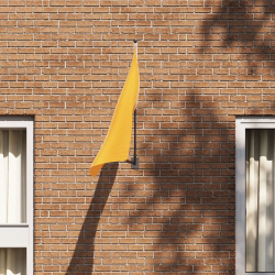 vidaXL Karoga Pole Turētājs Melna 10.5 x 7.5 x 0.2 cm Tērauds