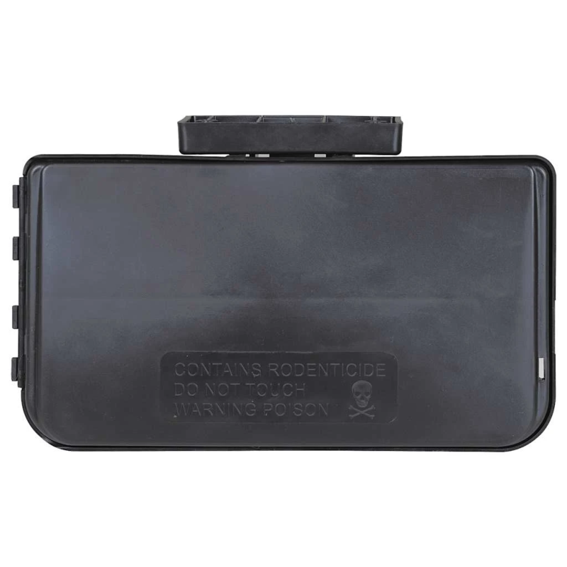 vidaXL Peļu slazdi 4 gab Melns 22x12,5x7,5 cm