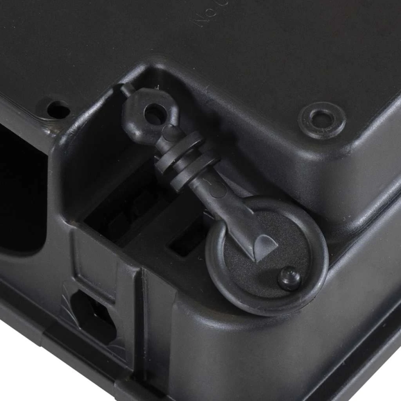 vidaXL Peļu slazdi 6gb Melns 22x12,5x7,5 cm