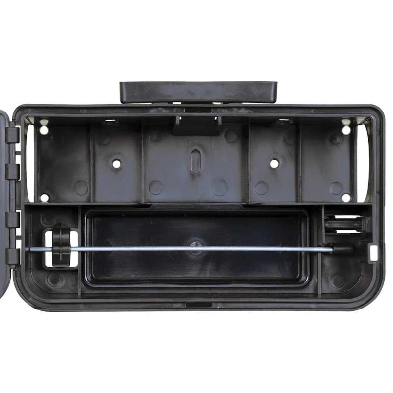 vidaXL Mouse Traps 12gb Melns 22x12,5x7,5 cm