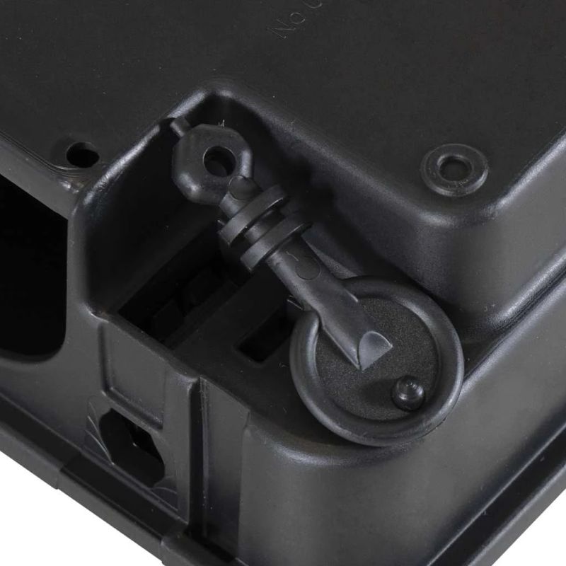 vidaXL Mouse Traps 12gb Melns 22x12,5x7,5 cm