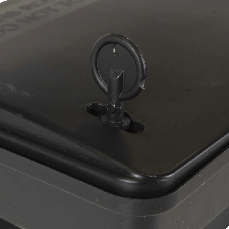 vidaXL Peļu slazdi 4 gab Melns 23x19x9,5 cm